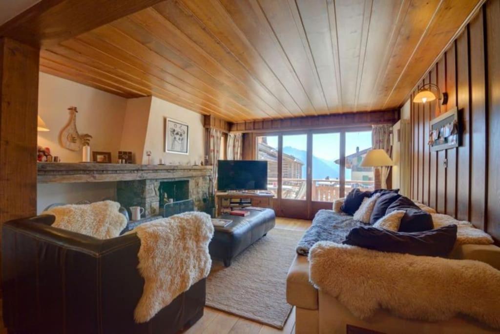 Ski-In, Chalet-Style Appt Central Verbier - 1 Min Walk To Lift Dış mekan fotoğraf